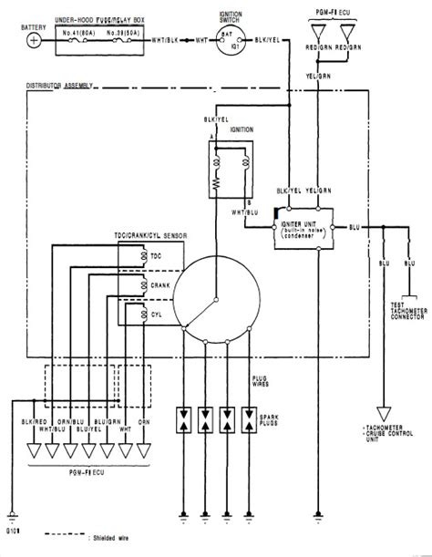 honda ignition switch wiring diagram